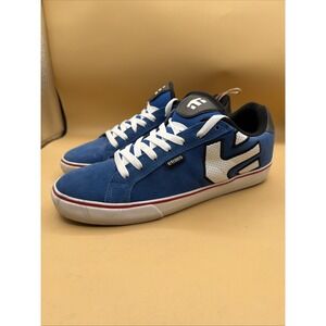 ETNIES Skateboard Shoes Sneakers Mens Size 11 Blue & White Very Clean!